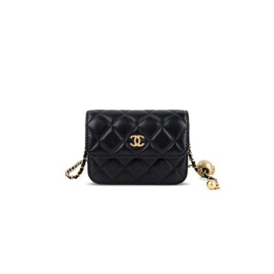 CHANEL MINI FLAP BAG PEARL CRUSH LAMBSKIN AP1628 (12.5*9.5*3.5cm)